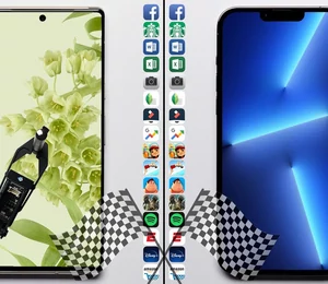 iPhone 13 Pro Max vs Pixel 6 Pro : en vitesse pure, c'est presque un match nul